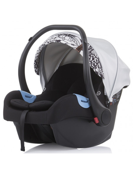 Carucior Chipolino Emotion 3 in 1 silver,KKEM02102SL