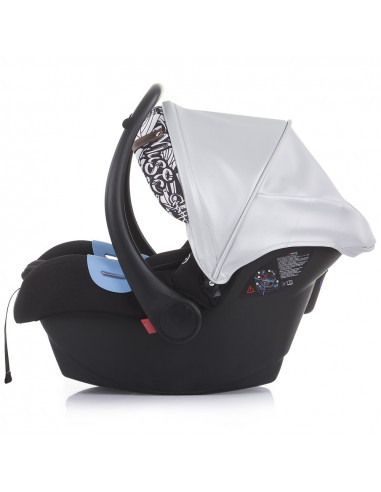 Carucior Chipolino Emotion 3 in 1 silver,KKEM02102SL