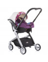 Carucior Chipolino Emotion 3 in 1 white flowers,KKEM02103WF