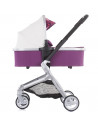 Carucior Chipolino Emotion 3 in 1 white flowers,KKEM02103WF