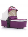 Carucior Chipolino Emotion 3 in 1 white flowers,KKEM02103WF