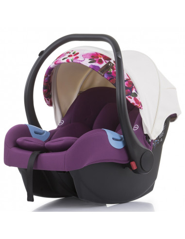 Carucior Chipolino Emotion 3 in 1 white flowers,KKEM02103WF