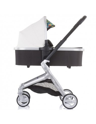 Carucior Chipolino Emotion 3 in 1 white graffiti,KKEM02104WG