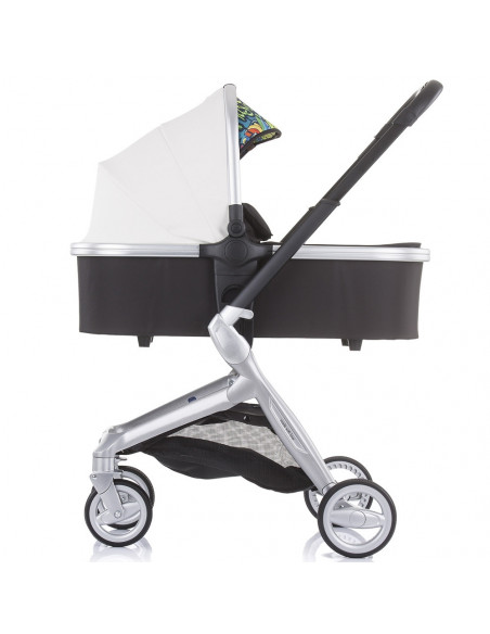 Carucior Chipolino Emotion 3 in 1 white graffiti,KKEM02104WG
