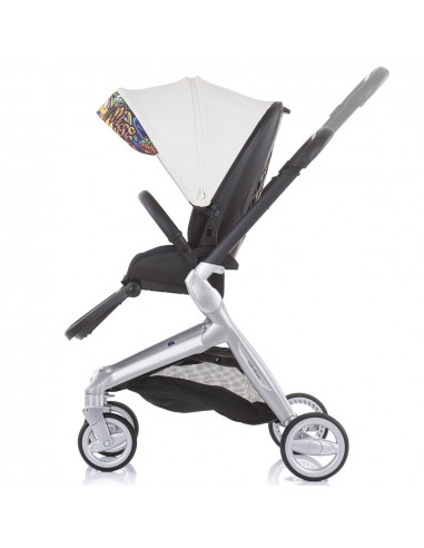 Carucior Chipolino Emotion 3 in 1 white graffiti,KKEM02104WG