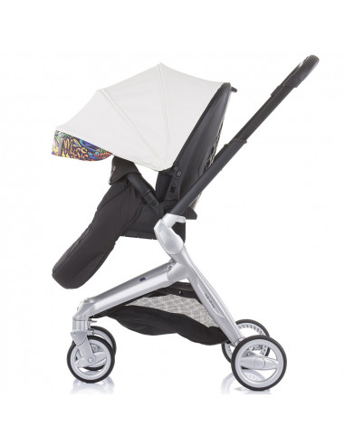 Carucior Chipolino Emotion 3 in 1 white graffiti,KKEM02104WG