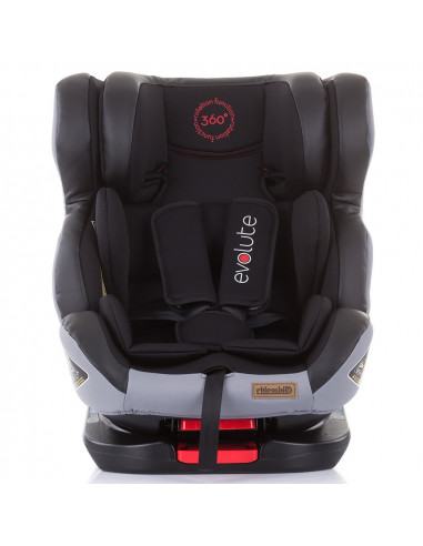 Scaun auto Chipolino Evolute 0-36 kg carbon cu sistem