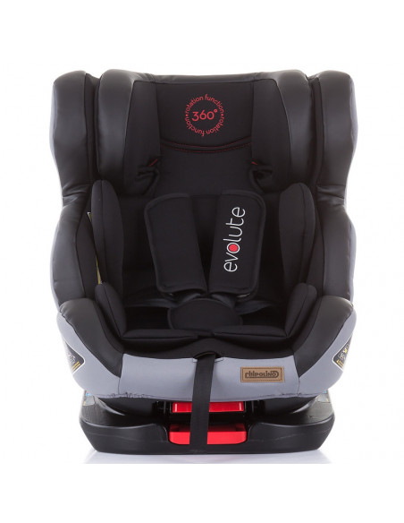 Scaun auto Chipolino Evolute 0-36 kg carbon cu sistem