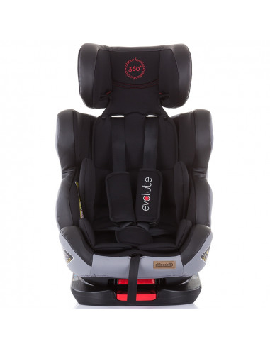 Scaun auto Chipolino Evolute 0-36 kg carbon cu sistem