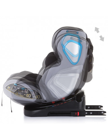 Scaun auto Chipolino Evolute 0-36 kg carbon cu sistem