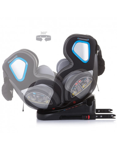 Scaun auto Chipolino Evolute 0-36 kg asphalt cu sistem