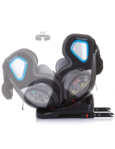 Scaun auto Chipolino Evolute 0-36 kg asphalt cu sistem