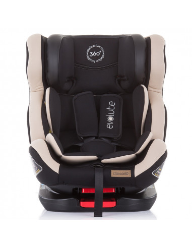 Scaun auto Chipolino Evolute 0-36 kg vanilla cu sistem