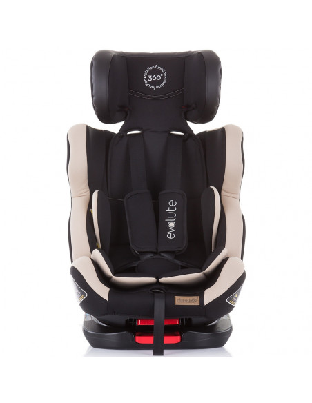 Scaun auto Chipolino Evolute 0-36 kg vanilla cu sistem