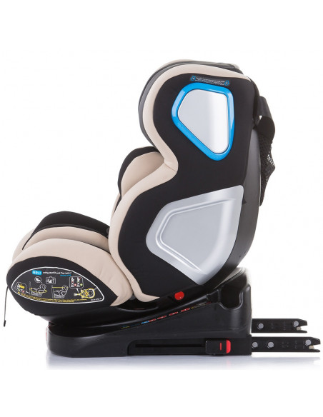 Scaun auto Chipolino Evolute 0-36 kg vanilla cu sistem