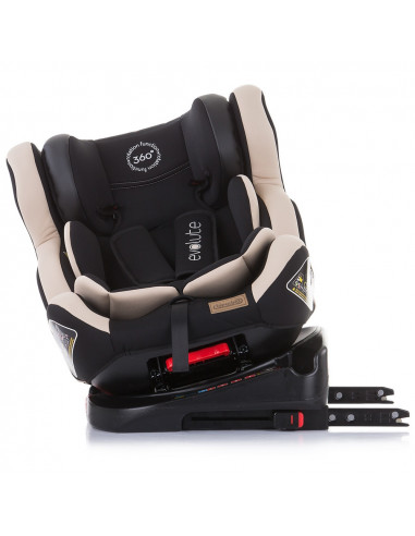 Scaun auto Chipolino Evolute 0-36 kg vanilla cu sistem