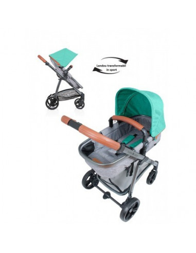 Carucior Kiddo Jazz 2 In 1 Mint,01-1011063-04