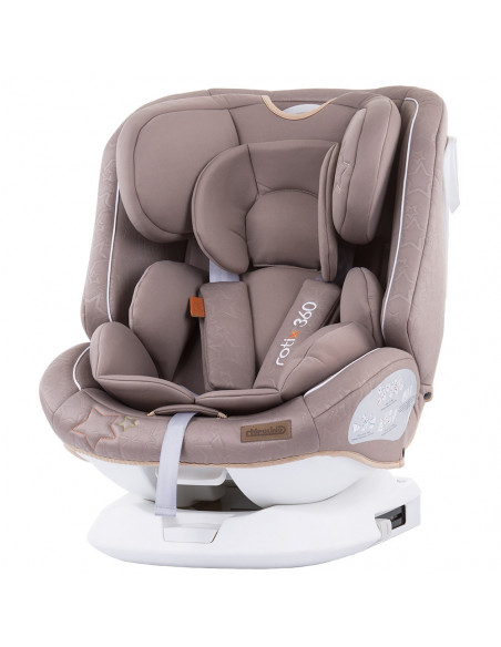 Scaun auto Chipolino Rotix 0-36 kg latte cu sistem