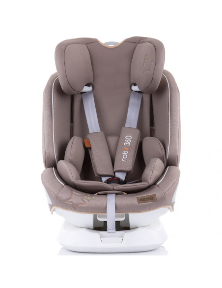 Scaun auto Chipolino Rotix 0-36 kg latte cu sistem