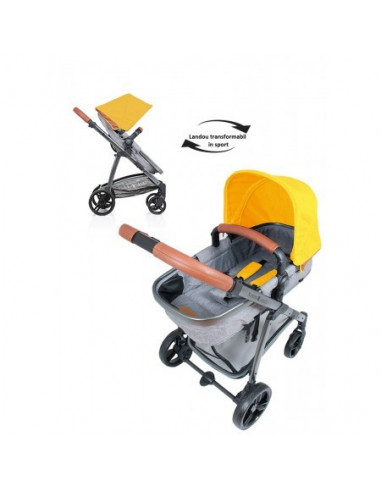Carucior Kiddo Jazz 2 In 1 Lemon,01-1011063-06