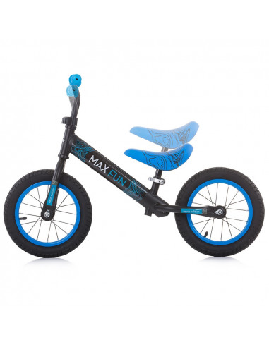 Bicicleta fara pedale Chipolino Max Fun blue,DIKMF02103BL