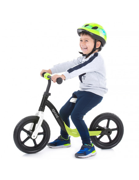 Bicicleta fara pedale Chipolino Sprint green,DIKSR02101GR