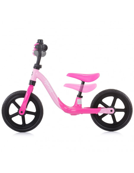 Bicicleta fara pedale Chipolino Sprint pink,DIKSR02104PI