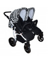 Carucior Gemeni Pj Stroller 2 In 1 Zebra,pjs_91-1