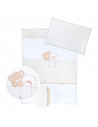 Albero Mio by Klups set lenjerie brodata 3 piese Star Dream -