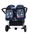 Carucior Gemeni Pj Stroller 2 In 1 Flowers Carucior Gemeni Pj Stroller 2 In 1 Flowers