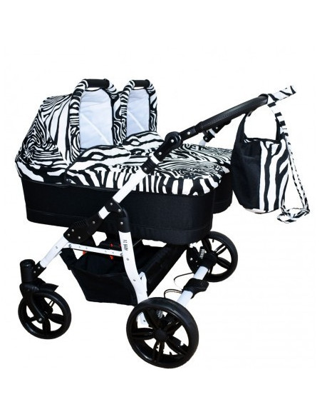 Carucior Gemeni Pj Stroller 3 In 1 Zebra,pjs_91