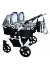 Carucior Gemeni Pj Stroller 3 In 1 Zebra,pjs_91
