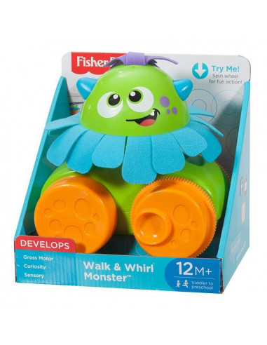 Fisher Price Jucarie de tras Monstrulet,FHG01