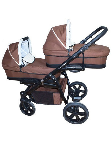 CARUCIOR COPII GEMENI TANDEM 3 IN 1, PJ STROLLER LUX