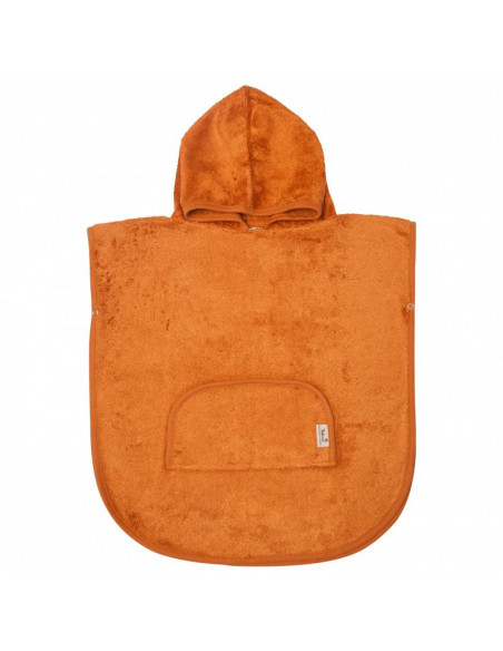 Poncho Copii din Bambus Inca Rust,TM-PONCH-535