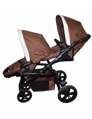 CARUCIOR COPII GEMENI TANDEM 3 IN 1, PJ STROLLER LUX