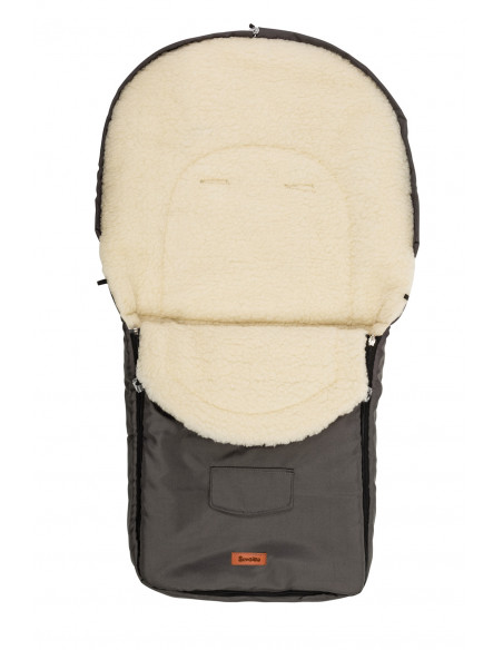 Sac de iarna Sensillo lana Graphite 95x40 cm,SILLO-828