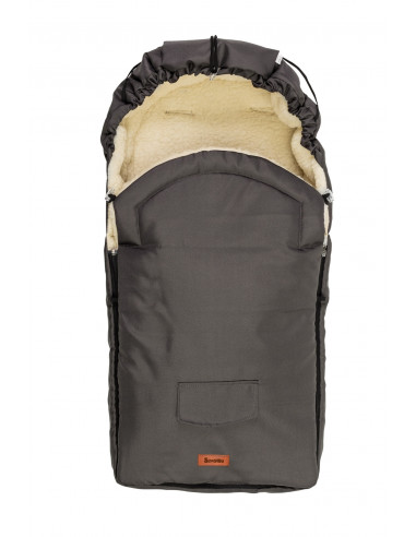 Sac de iarna Sensillo lana Graphite 95x40 cm,SILLO-828
