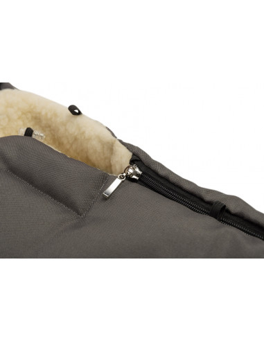 Sac de iarna Sensillo lana Graphite 95x40 cm,SILLO-828