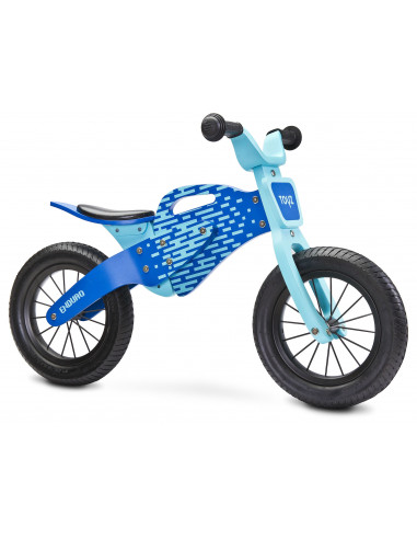 Bicicleta fara pedale Toyz ENDURO Blue,TOYZ-0230