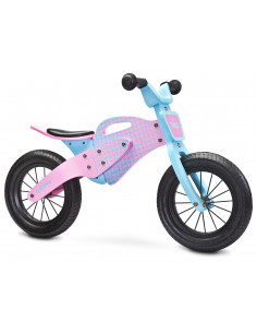 Bicicleta fara pedale Toyz ENDURO Pink,TOYZ-0234