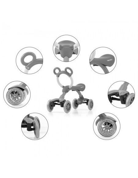 Masinuta copii Orion Flash violet cu roti luminoase,mm23470