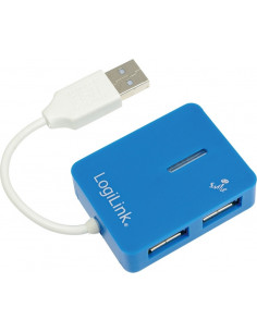 HUB extern LOGILINK, porturi USB: USB 2.0 x 4, conectare prin