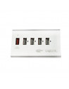 HUB extern LOGILINK, porturi USB: USB 2.0 x 4, Fast Charging
