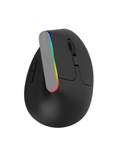 MOUSE DELUX, notebook, PC, wireless, 2.4 GHz, optic, 1600 dpi