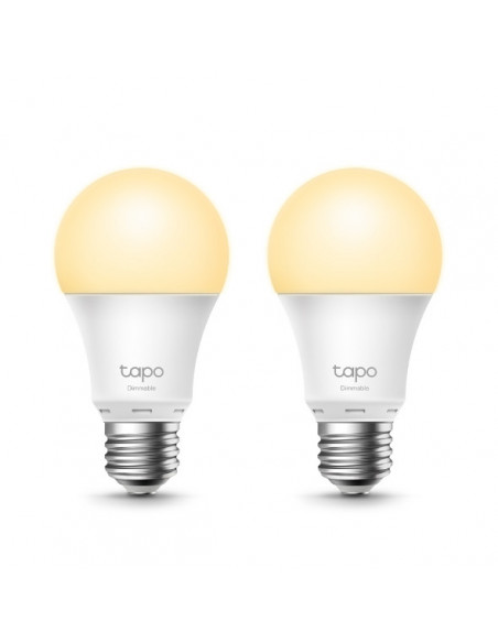 BEC LED wireless TP-LINK, 800lm, 8.7W, E27, se conecteaza la