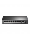 SWITCH PoE TP-LINK 9 porturi 10/100Mbps (8 PoE+), IEEE