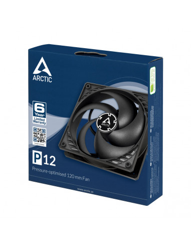 VENTILATOR ARCTIC PC 120x120x25 mm, "P12", high static pressure