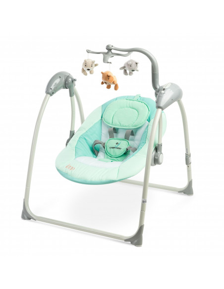Leagan electric cu telecomanda Caretero LOOP Mint,TERO-8087