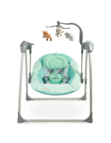 Leagan electric cu telecomanda Caretero LOOP Mint,TERO-8087